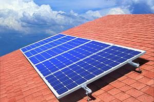 Solární systém na ohřev vody fotovoltaikou TUVFV-SP6x450W, komplet sada na střechu, 6 panelů - 2700 W